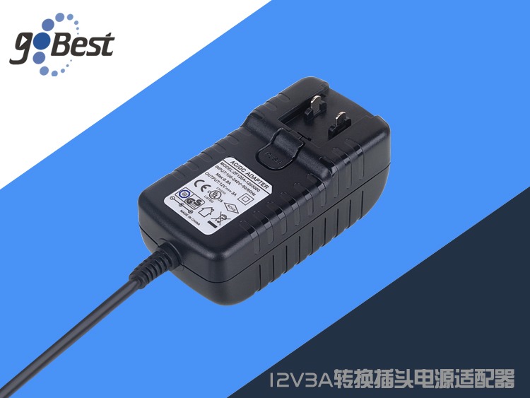 12V3A转换插头电源适配器规格书